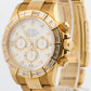 1999 TOP CONDITION PAPERS Rolex Daytona FACTORY BAGUETTE 18K GOLD 16568 BOX
