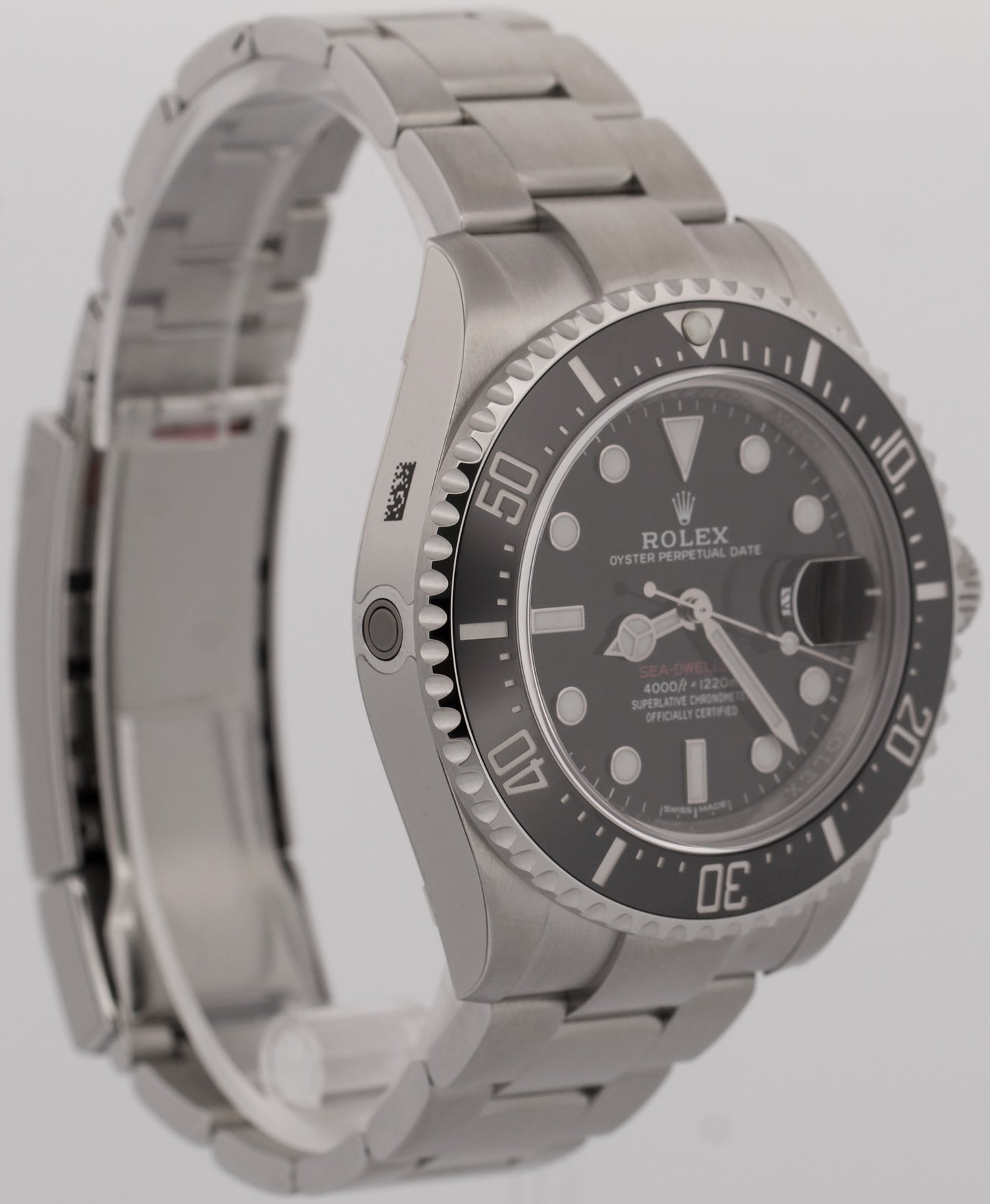 NOS STICKERED PAPERS Rolex Sea-Dweller 50th-Anniversary BLACK 43mm 126600 BOX