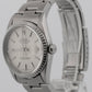 Rolex DateJust 16220 Silver Stainless Steel Patina 36mm Oyster Watch
