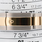 PAPERS Rolex Sky-Dweller Two-Tone 18K Yellow Gold Black 42mm 326933 Watch BOX