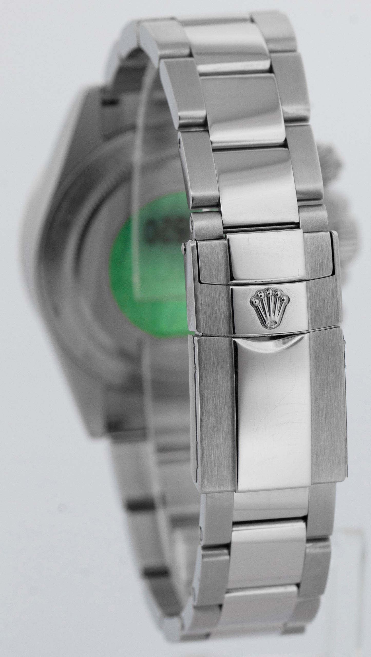 UNPOLISHED PAPERS Rolex Daytona Cosmograph Steel Black 40mm Watch 116520 BOX