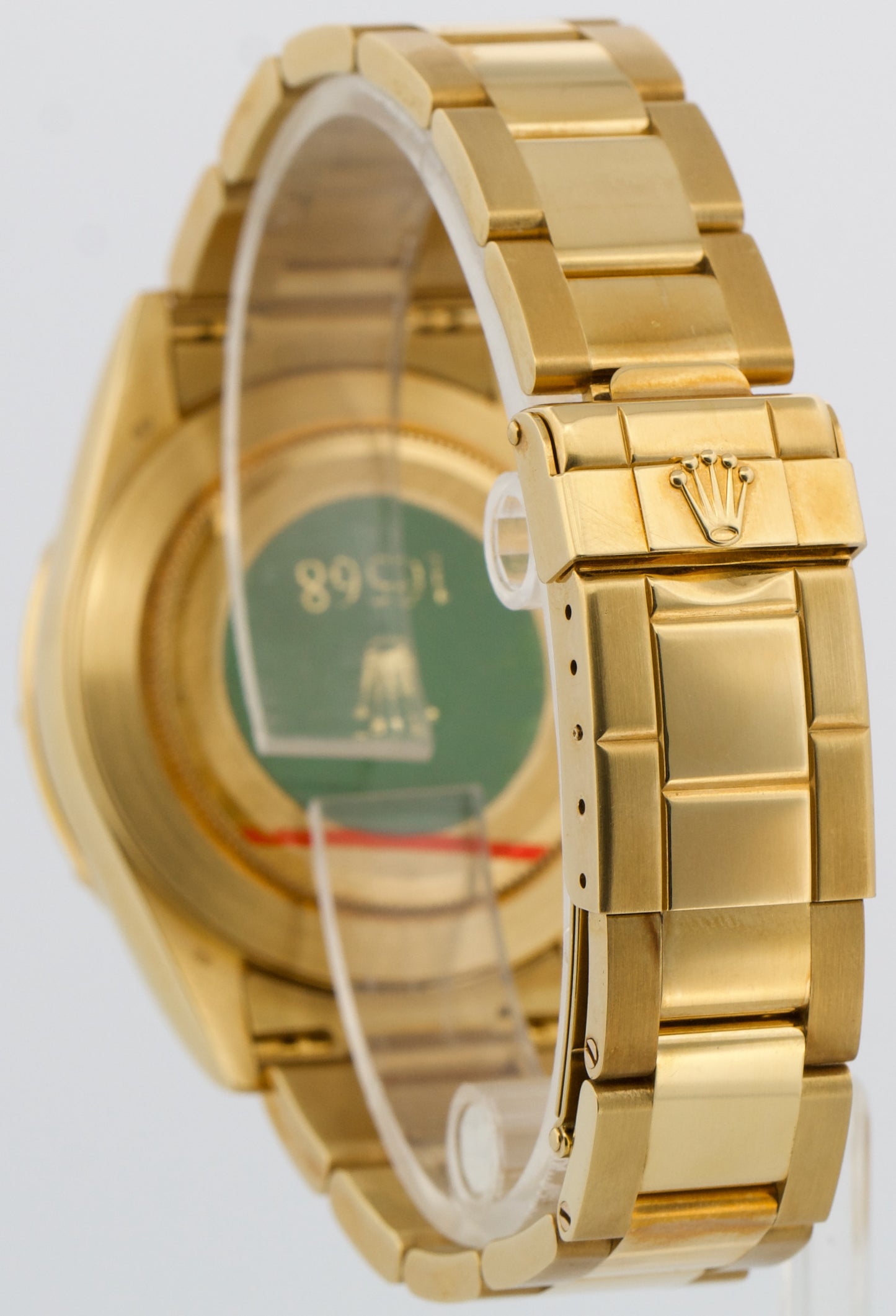1999 TOP CONDITION PAPERS Rolex Daytona FACTORY BAGUETTE 18K GOLD 16568 BOX