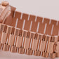 Rolex Day-Date President 40mm OLIVE GREEN ROMAN 18K Rose Gold Fluted 228235