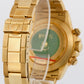 1999 TOP CONDITION PAPERS Rolex Daytona FACTORY BAGUETTE 18K GOLD 16568 BOX