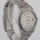 Rolex DateJust 16220 Silver Stainless Steel Patina 36mm Oyster Watch