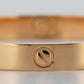 2024 Cartier Love Bracelet Size 17 18K Yellow Gold Box Papers
