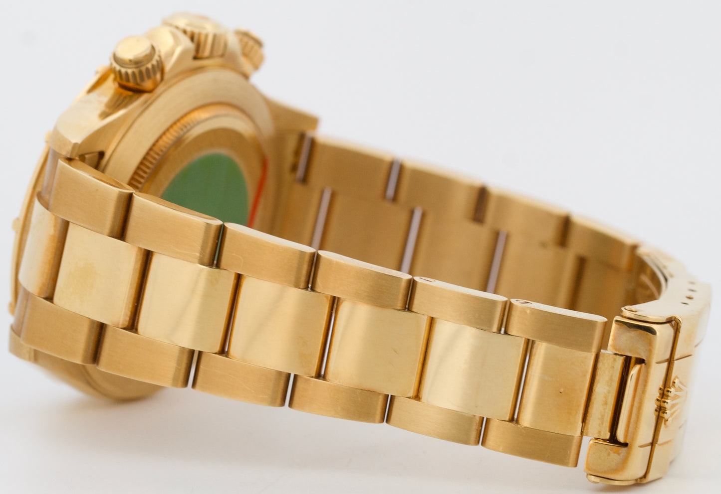 1999 TOP CONDITION PAPERS Rolex Daytona FACTORY BAGUETTE 18K GOLD 16568 BOX