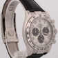 Rolex Daytona Cosmograph PANDA RACING 18K White Gold Leather 40mm Watch 116519