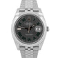 2025 PAPERS Rolex DateJust WIMBLEDON Rhodium Steel 41mm JUBILEE Watch 126300 BOX
