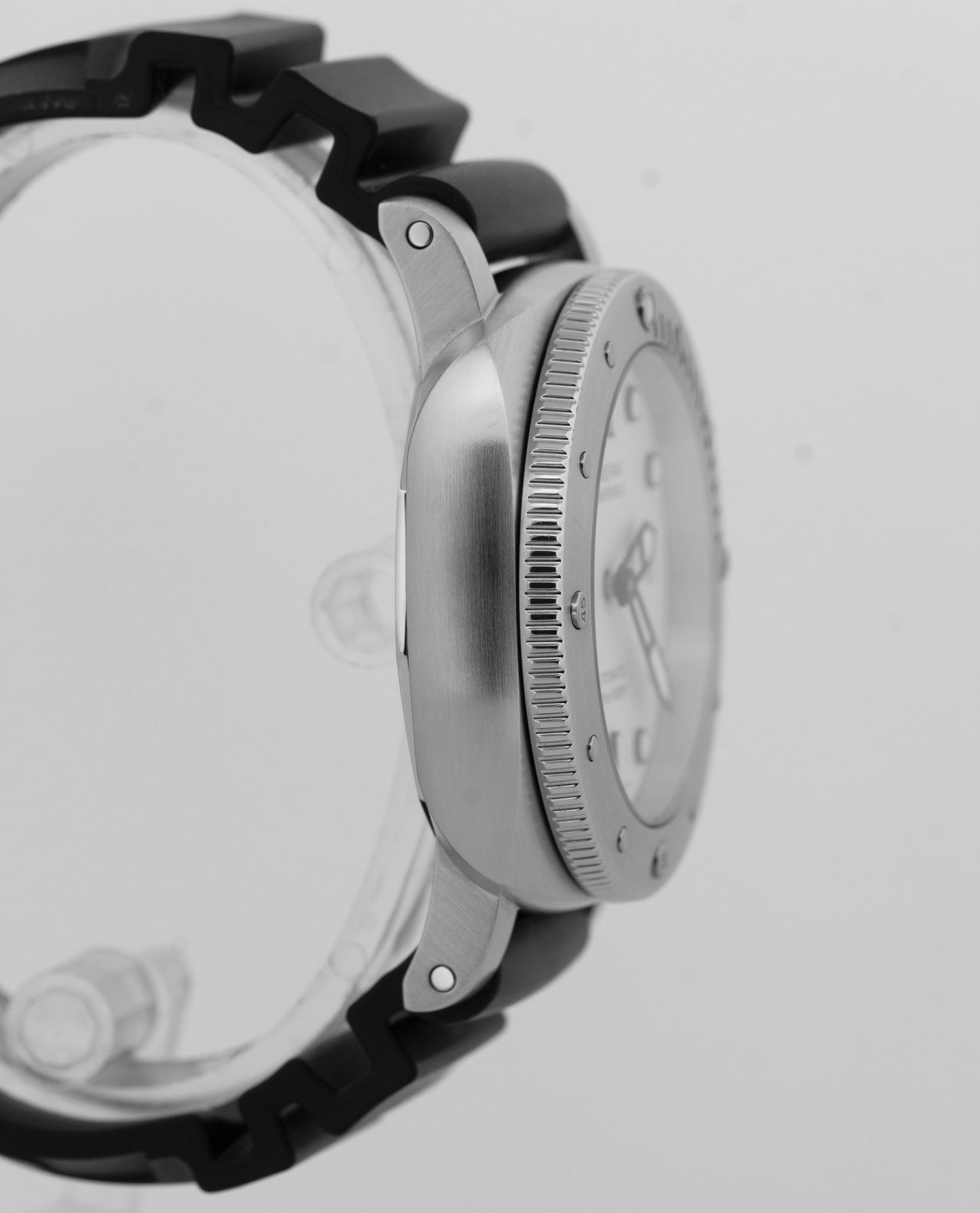 PAPERS Panerai Submersible Bianco WHITE 42mm Automatic Rubber PAM02223 BOX