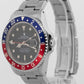 Rolex GMT-Master II PEPSI Swiss Only Stainless Steel 40mm 16710 Watch