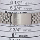 Rolex DateJust WHITE DIAMOND 36mm Stainless Steel JUBILEE 18K White Gold 16234