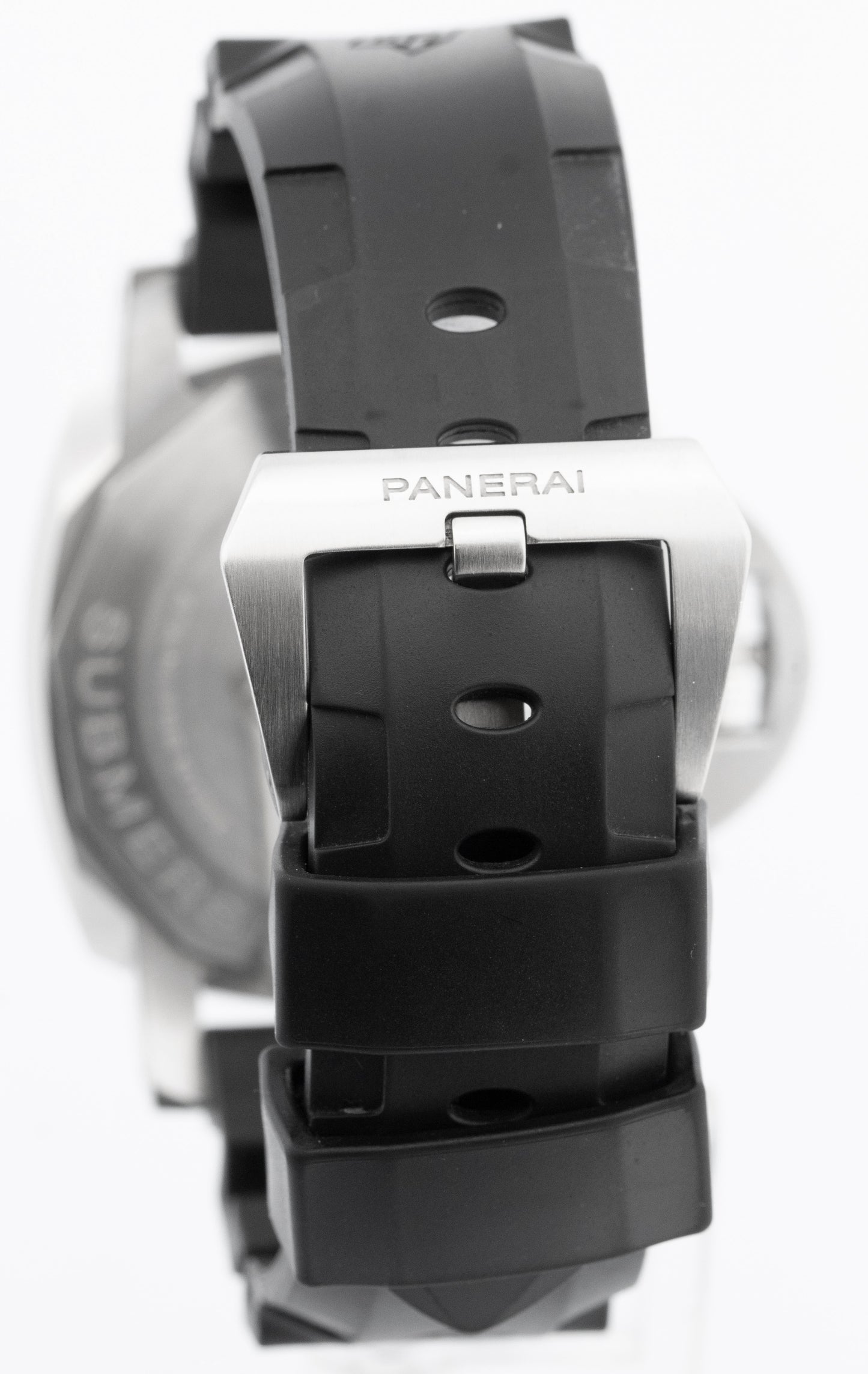 PAPERS Panerai Submersible Bianco WHITE 42mm Automatic Rubber PAM02223 BOX