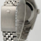 Rolex DateJust SILVER ROMAN Stainless Steel 18K Gold NO-HOLES 36mm 16234 Watch