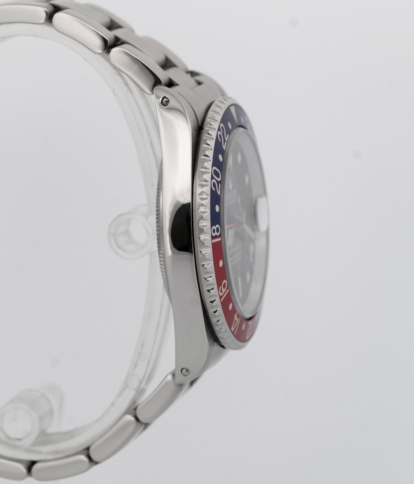 Rolex GMT-Master II PEPSI Swiss Only Stainless Steel 40mm 16710 Watch
