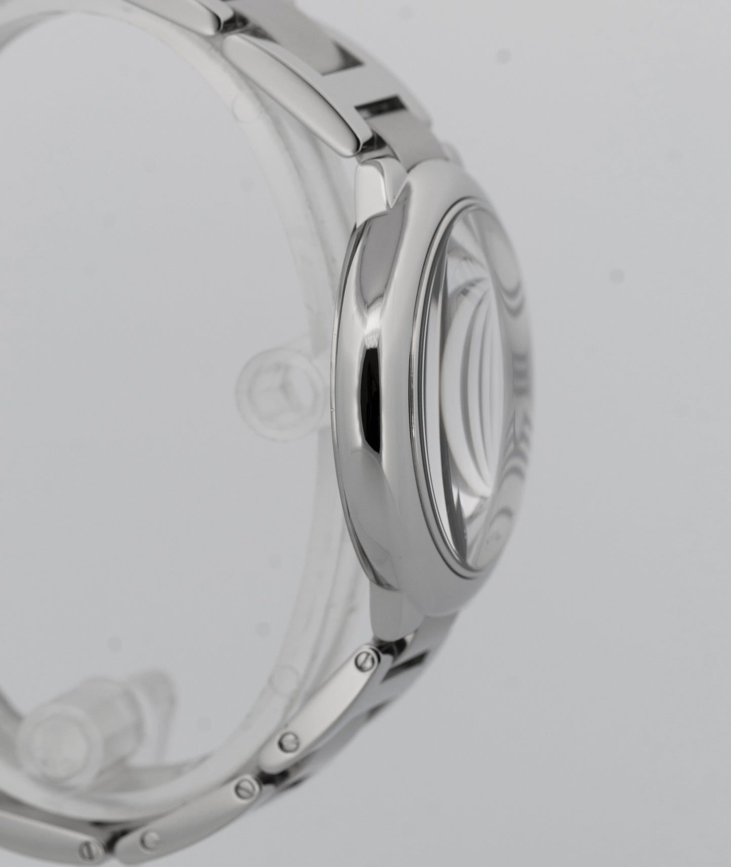 Cartier Ballon Bleu 36mm Stainless Steel Silver Quartz Watch 3005 / W69011Z4