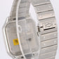Cartier Santos-Dumont Large PAPERS Steel GREEN  39.8mm WSSA0062 4072 Watch BOX