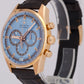 2025 PAPERS Zenith El Primero 42mm BLUE 18K Rose Gold 18.2045.400/57.C494 BOX