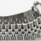 Rolex DateJust SILVER ROMAN Stainless Steel 18K Gold NO-HOLES 36mm 16234 Watch