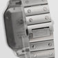 Cartier Santos de Cartier Large 4072 / WSSA0062 Green Steel 39.8mm Box Papers