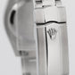 Ladies Rolex DateJust 26mm Black Stainless Steel Oyster Automatic Watch 179160