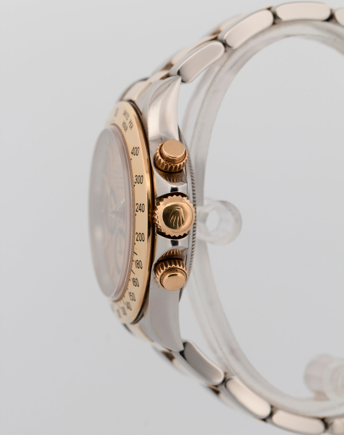 Rolex Daytona Cosmograph 16523 Champagne Two-Tone Gold Steel 40mm Watch