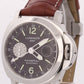 PAPERS Panerai Luminor GMT PAM88 Black Leather Steel 44mm Watch PAM00088 BOX