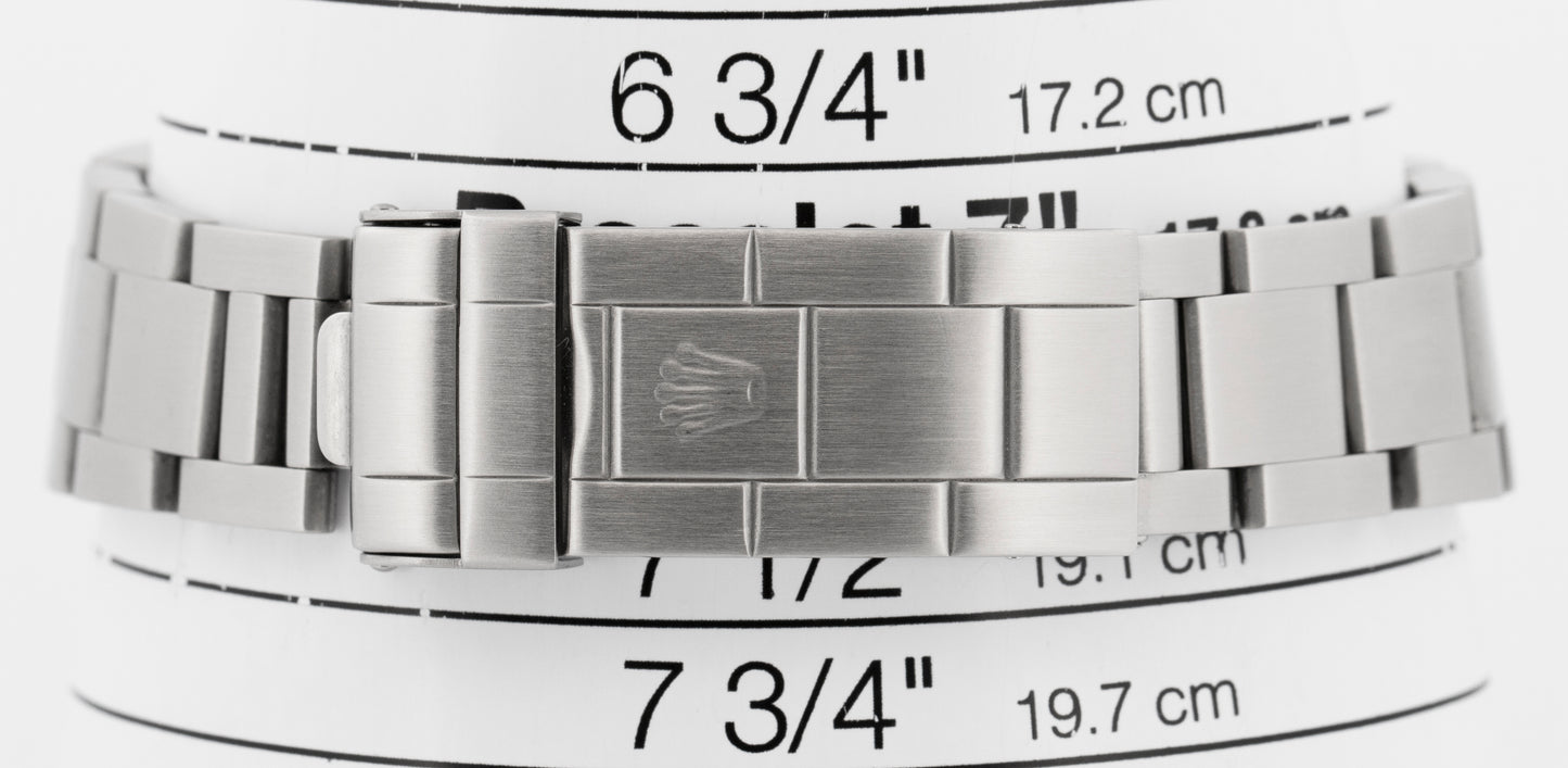 2004 PAPERS Rolex No-Date Submariner BLACK Steel 40mm 14060 M Watch BOX
