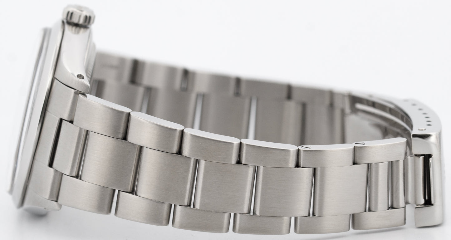 VINTAGE 1964 PAPERS Rolex Explorer BLACK Stainless Steel Oyster 36mm 1016 BOX