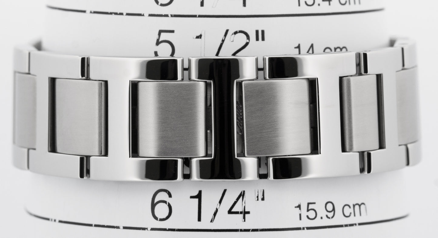 Cartier Ballon Bleu 36mm Stainless Steel Silver Quartz Watch 3005 / W69011Z4
