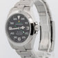 2024 PAPERS Rolex Air-King BLACK Stainless Steel 40mm 126900 Watch BOX
