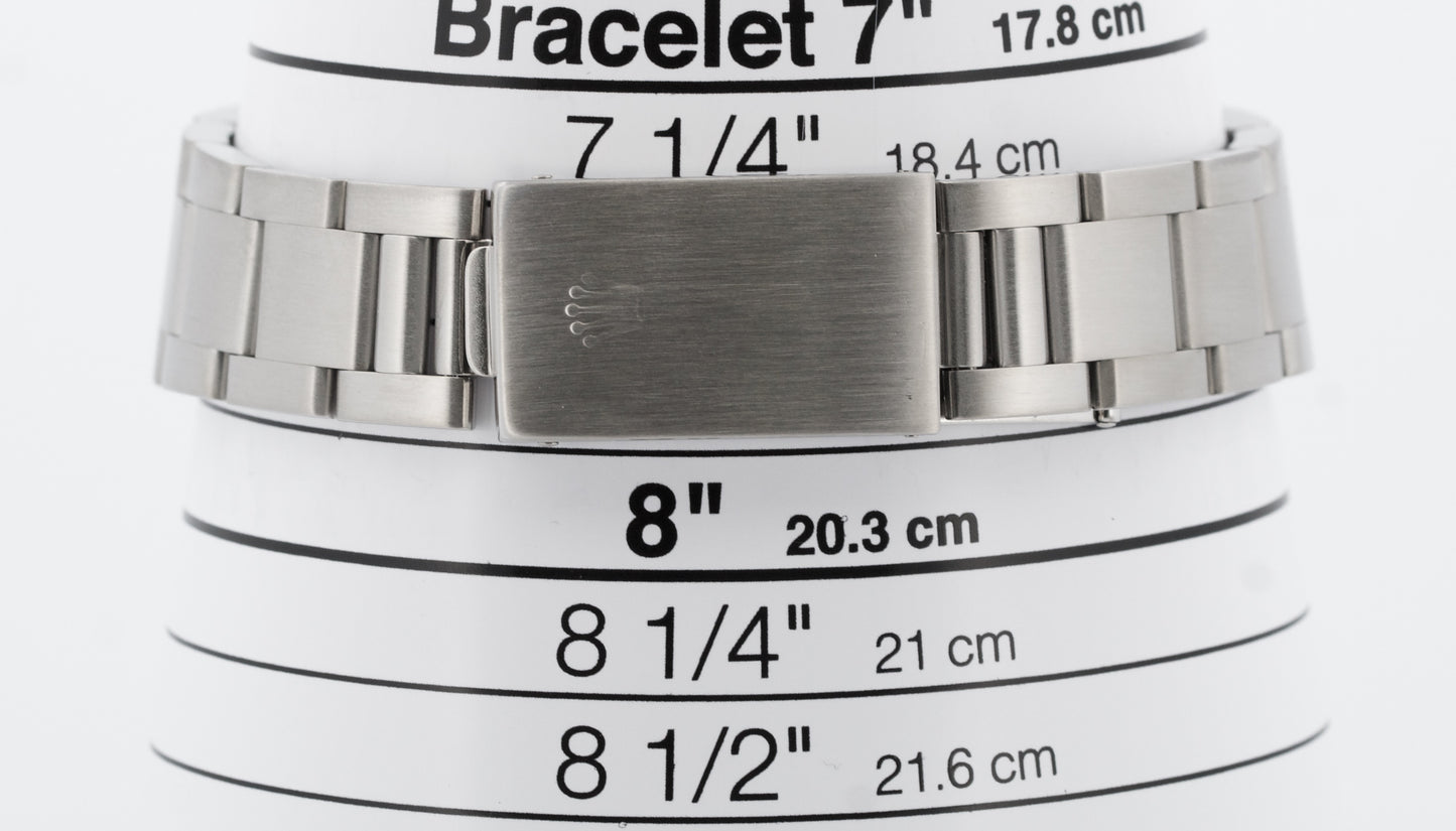 VINTAGE 1964 PAPERS Rolex Explorer BLACK Stainless Steel Oyster 36mm 1016 BOX