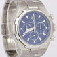 Vacheron Constantin Overseas Chronograph BLUE 42mm Stainless Steel 49150 Watch