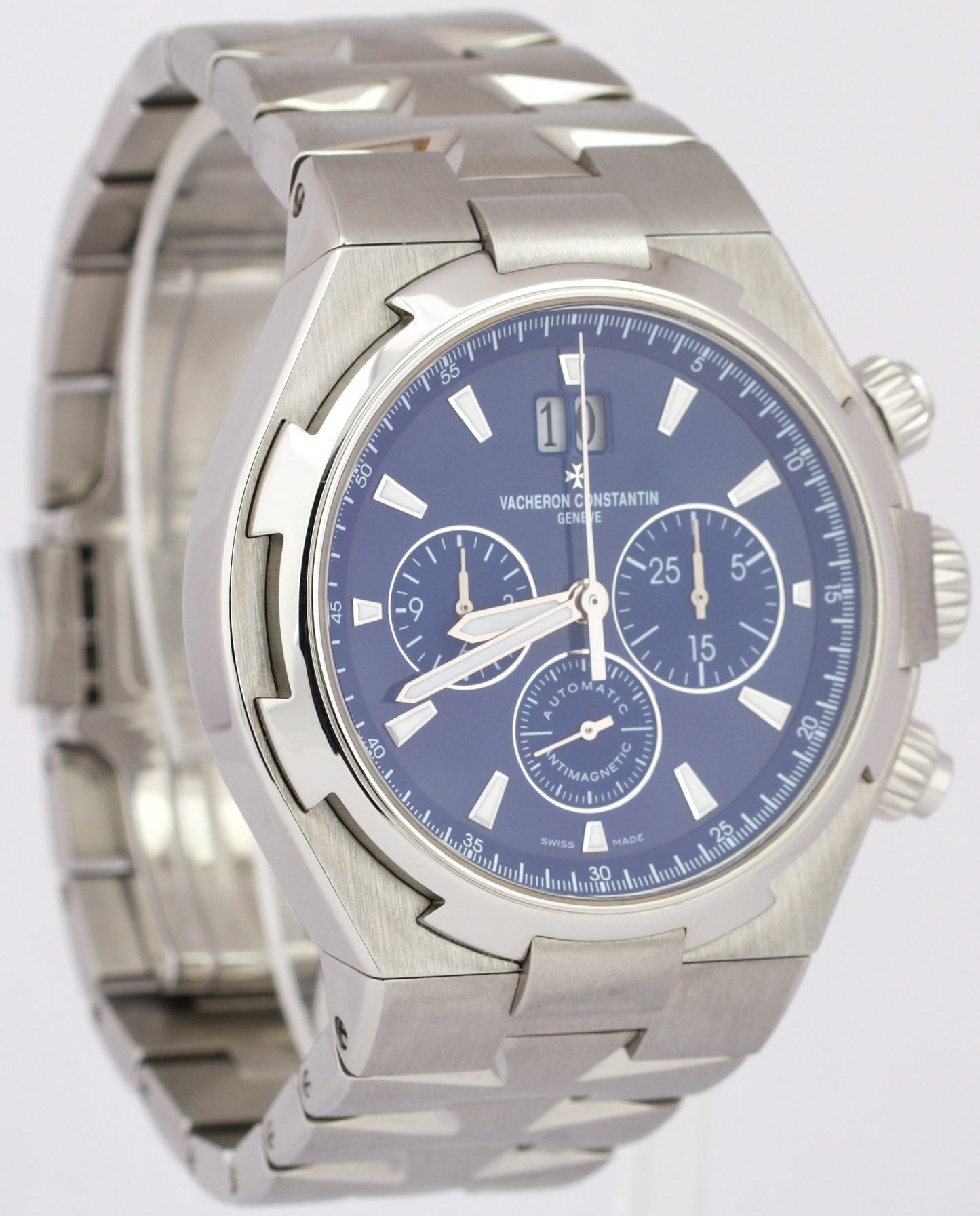 Vacheron Constantin Overseas Chronograph BLUE 42mm Stainless Steel 49150 Watch