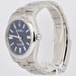 MINT 2022 PAPERS Rolex Oyster Perpetual 41mm BLUE Steel Oyster Watch 124300 BOX