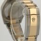 Rolex DateJust 36 WHITE ROMAN 18K Yellow Gold Steel OYSTER Fluted 36mm 126233