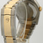 Rolex DateJust 36 WHITE ROMAN 18K Yellow Gold Steel OYSTER Fluted 36mm 126233