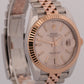 2023 PAPERS Rolex DateJust 41mm SUNDUST PINK 18K Gold Steel JUBILEE 126331 BOX