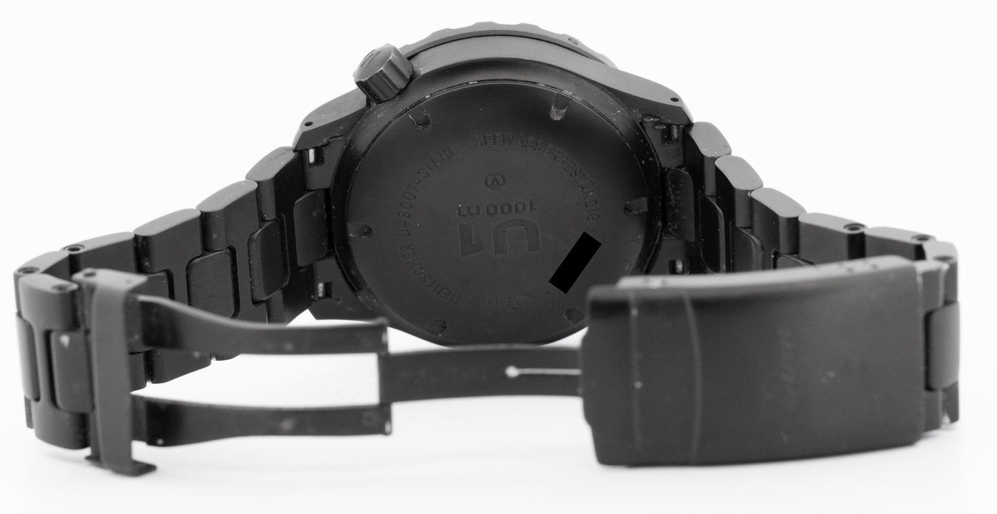 Sinn U1 S E 1010.023 Black PVD Stainless Steel Automatic 44mm Dive Watch