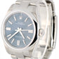 APRIL 2026 PAPERS Rolex Oyster Perpetual Steel MED BLUE 41mm 134300 Watch BOX