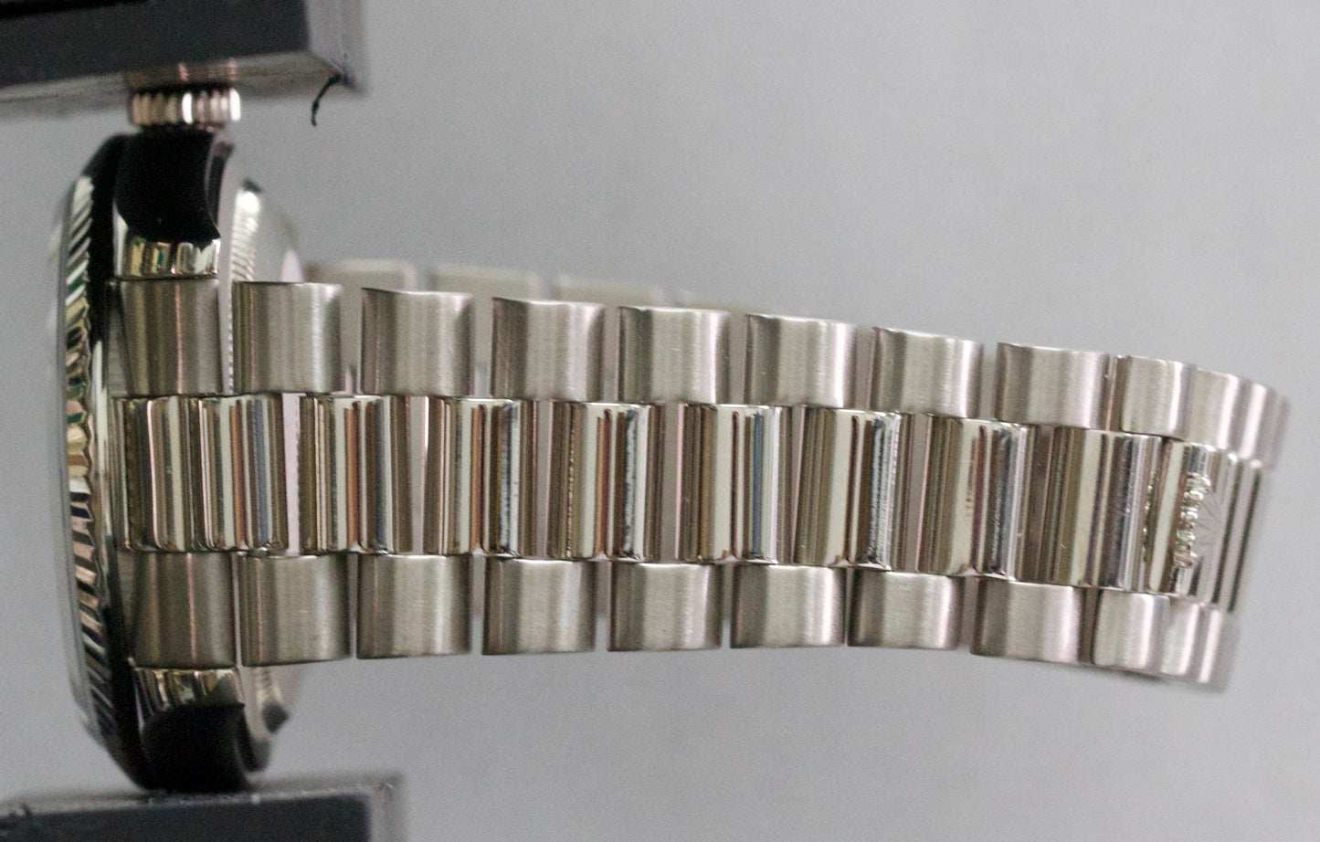 2000 Rolex Day-Date President 118239 Green Roman 18K White Gold 36mm Watch