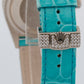 NEW 2025 PAPERS Rolex Day-Date PAVE DIAMOND TURQUOISE ROMAN 36mm 128159RBR BOX