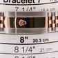 2023 PAPERS Rolex DateJust 41mm SUNDUST PINK 18K Gold Steel JUBILEE 126331 BOX