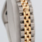 Rolex DateJust Two-Tone MOP DIAMOND Yellow Gold Steel Jubilee 26mm 179173 Watch
