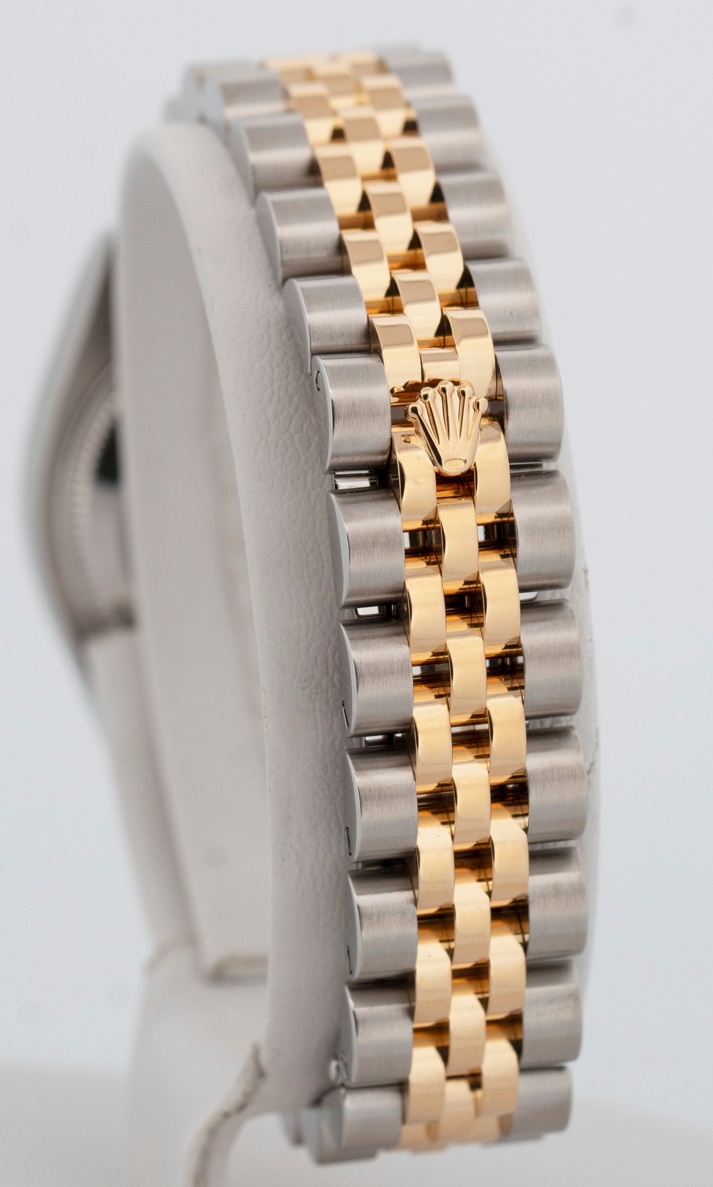 Rolex DateJust Two-Tone MOP DIAMOND Yellow Gold Steel Jubilee 26mm 179173 Watch