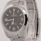 Rolex Explorer I Black Stainless Steel 39mm 3-6-9 MK2 Automatic Watch 214270 Box