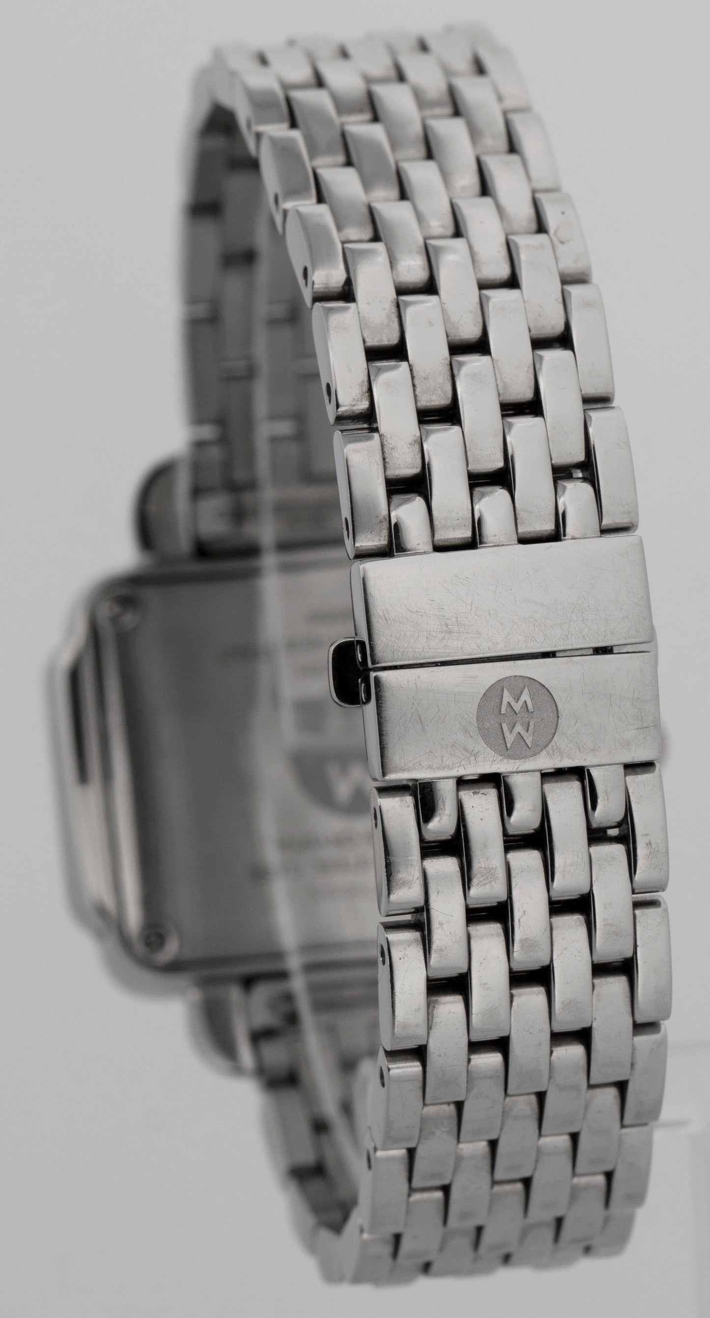 Michele Deco MW06C01 Diamond MOP Stainless Steel Quartz 34mm Watch