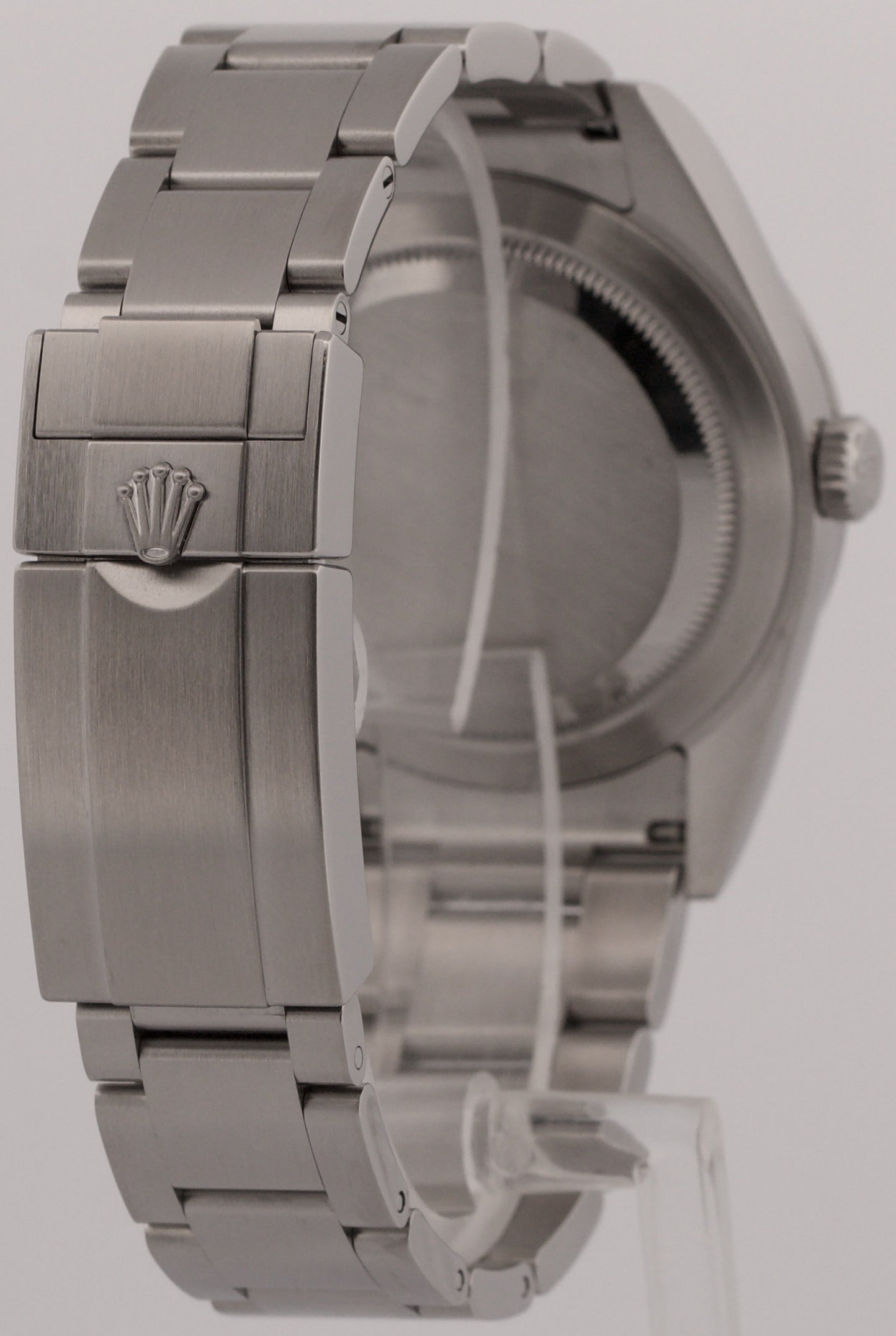 Rolex Explorer I Black Stainless Steel 39mm 3-6-9 MK2 Automatic Watch 214270 Box