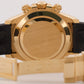 2022 PAPERS Rolex Daytona NEWMAN Black 18K Yellow Gold Oysterflex 116518 LN BOX