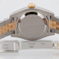 Rolex DateJust Two-Tone MOP DIAMOND Yellow Gold Steel Jubilee 26mm 179173 Watch